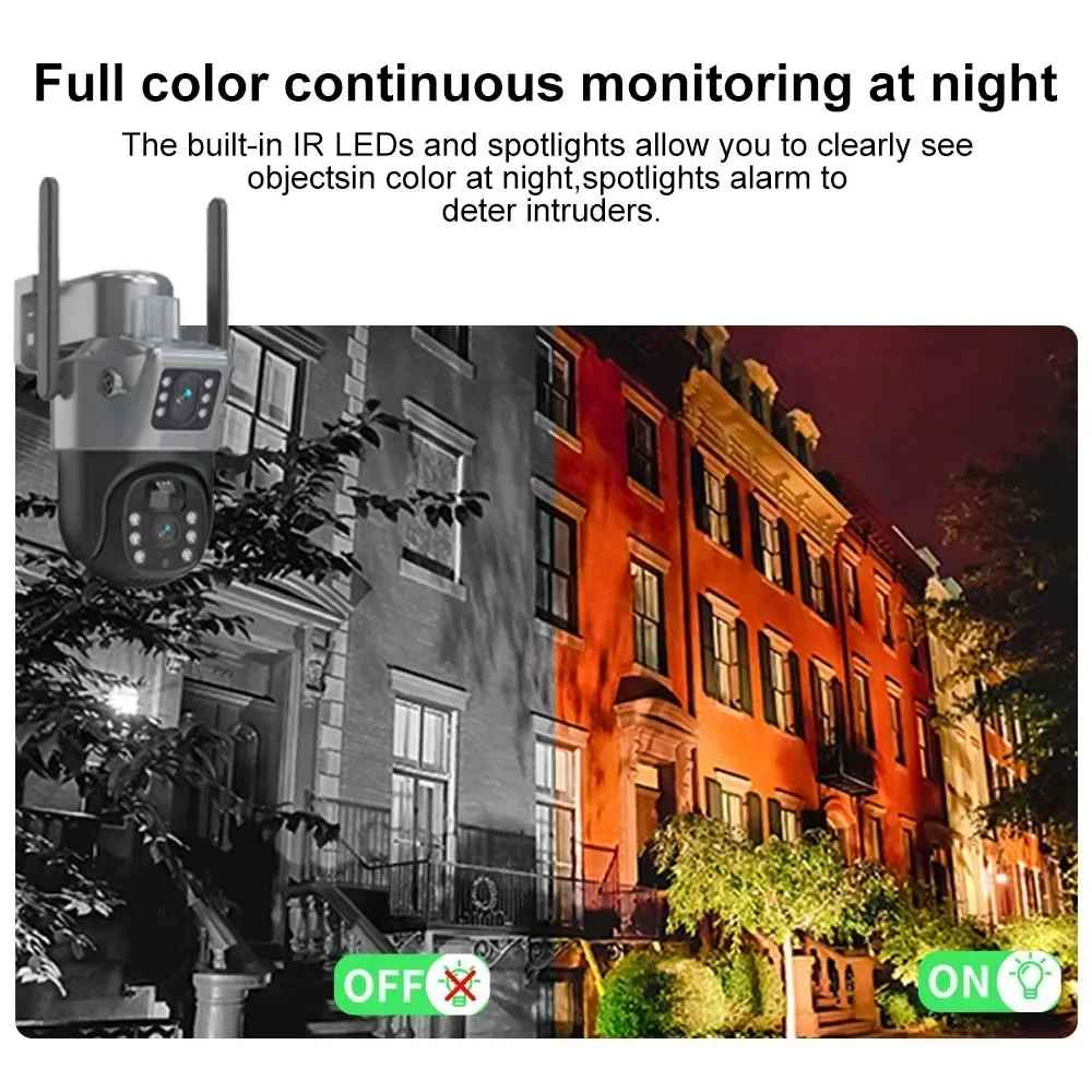 Camera de Supraveghere Duala 4G, 6MP Panou Solar, Zoom Optic 10x, Viziune Nocturna, IP66