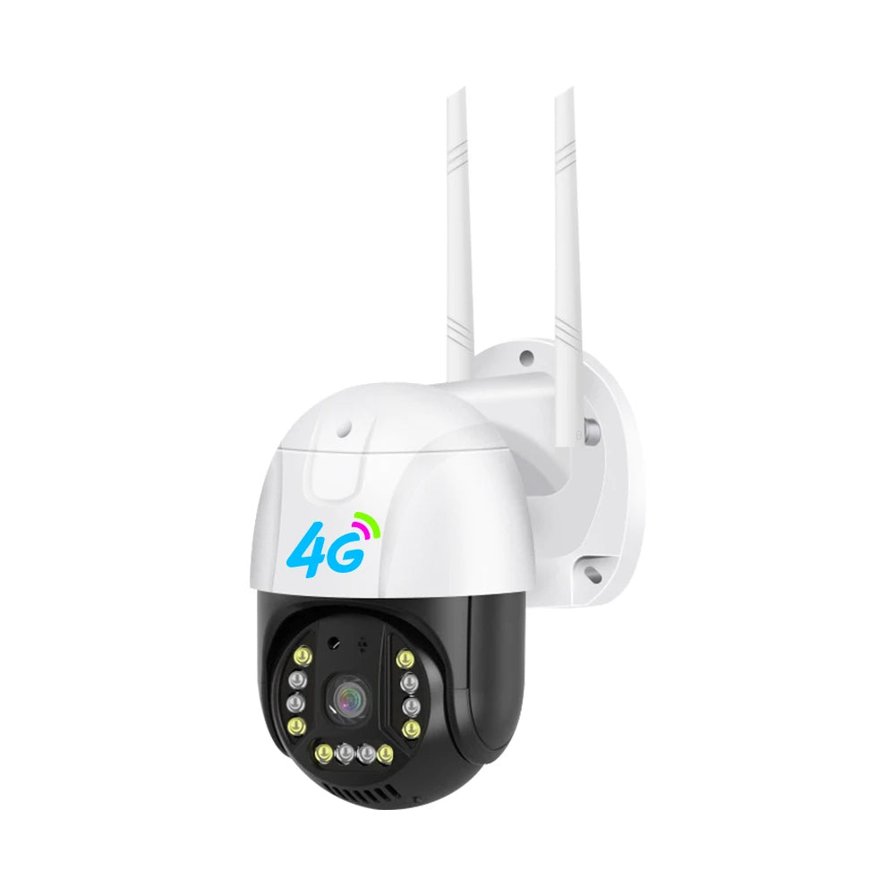 Camera 4G/LAN de Securitate Dasgut - Smart V380 Pro: Panoramica 355°, 3.0MP, Alimentare 220V