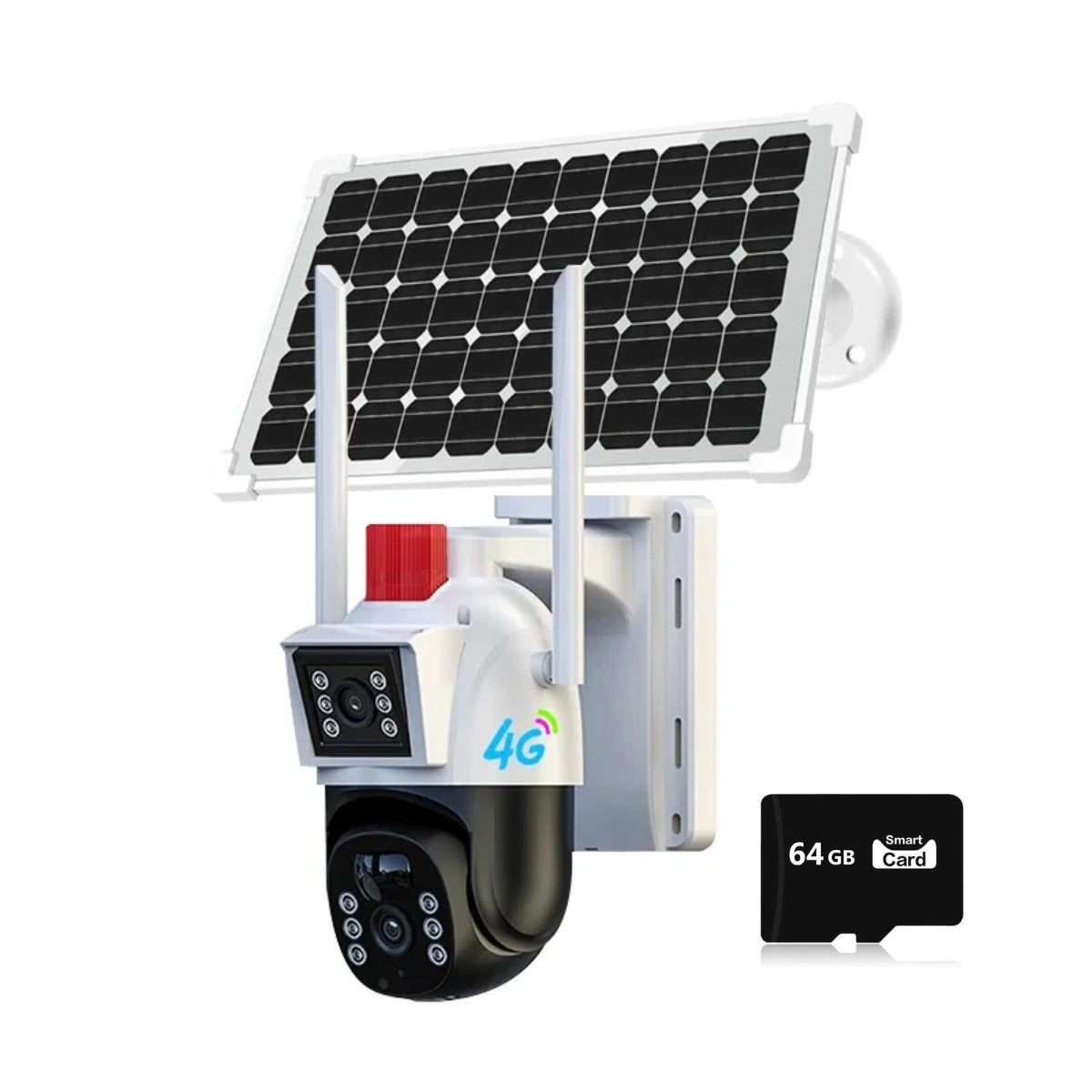 Camera de Supraveghere Smart IP - Set 1/2/3/4, SIM 4G, V380Pro - 6MP Dasgut, Card 64GB Inclus