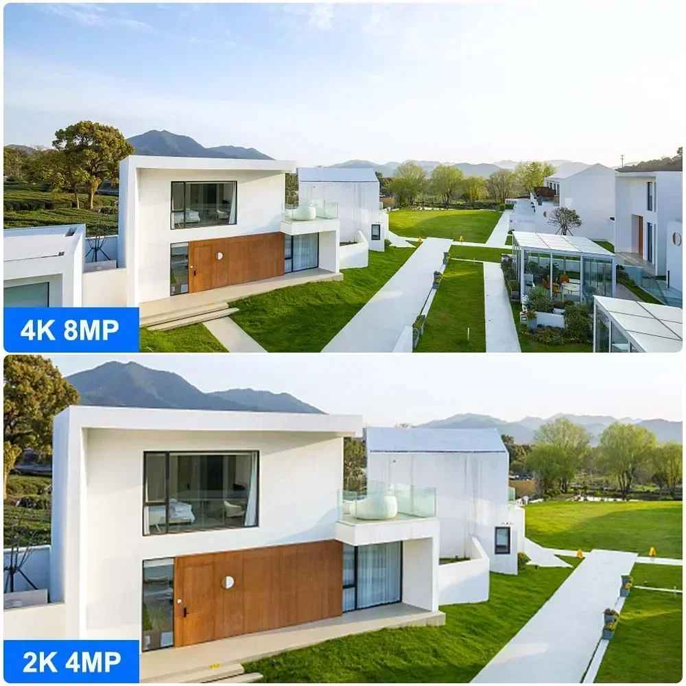 Camera de Supraveghere Duala 4G, 6MP Panou Solar, Zoom Optic 10x, Viziune Nocturna, IP66