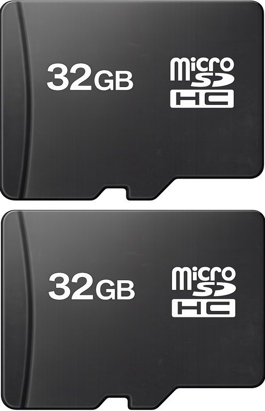 2x Card microSD 32GB Class 10 – Performanță pentru aplicații și video Full HD