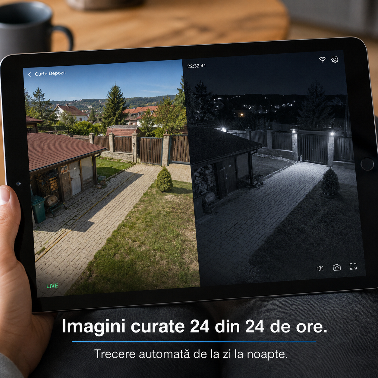 Cameră Dublă WiFi 6MP Jortan, Zoom 10X, Rotire din Telefon, JT-3XM | Livrare Gratuită