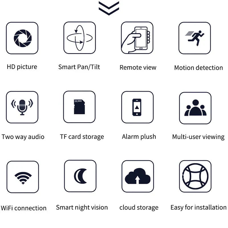 Camera de Supraveghere - Wireless 2MP FULL HD, Card 32GB inclus