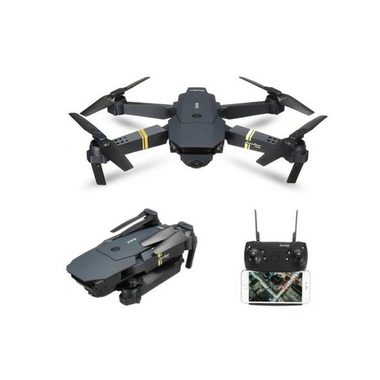 Drona cu Camera HD, control WiFi, 4 brate, Distanta de Zbor de 100M, Transmisie live pe telefon